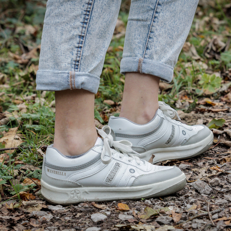 Zapatillas Paredes clásicas Estrella Blanco marca Paredes - Imagen 5