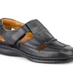 Zapatos Hombre Piel Negro Suela Cosida TALLA ESPECIAL 47, 48, 49