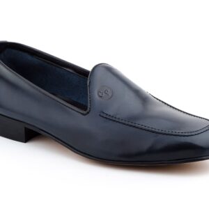 Zapatos Hombre Piel Marino Suela de Cuero Julio Iglesias