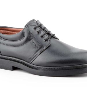 Zapatos Hombre Piel Negro Cordones