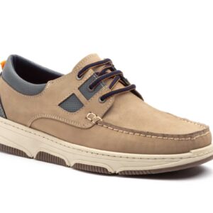 Náuticos Hombre Piel Nobuck Arena Cordones