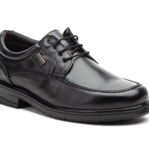Zapatos Hombre Piel Negro Cordones