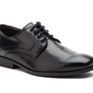 Zapatos Hombre Piel Negro Cordones