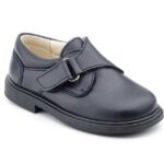 Zapatos Niño Piel Negro Colegial