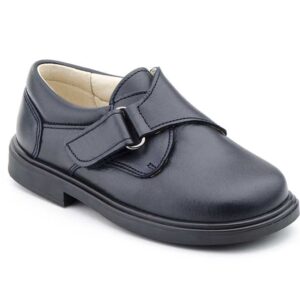 Zapatos Niño Piel Negro Colegial