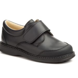 Zapatos Niño Piel Negro Puntera Reforzada