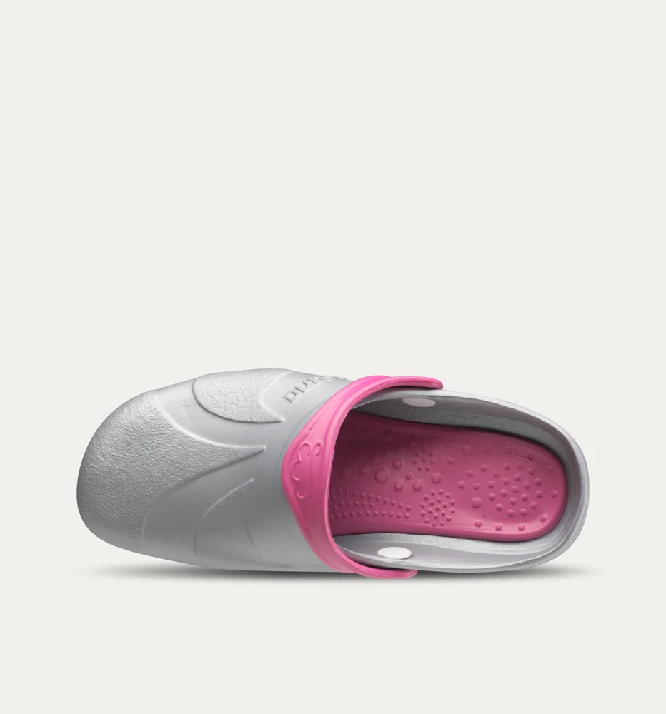 Zuecos Asana Plata Fucsia - Imagen 4