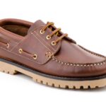 Náuticos Niño Piel Pull Cuero