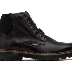 Botas Hombre Piel Marrón Cordones Plantilla Extraíble Creamallera